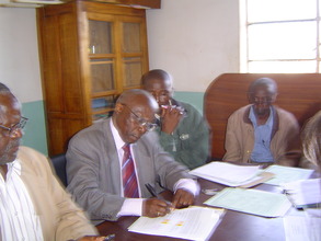 KHDP Chair signing grant agreement