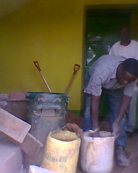 Start of Tile Laying