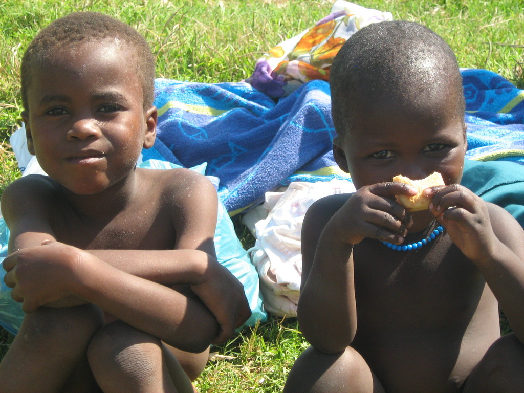 Two of our children