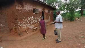 UCODEFstaff visits supported girls' families