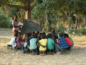Classroom under the trees