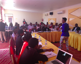 Solange trains youth leaders