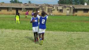 High fives to promote fair play & respect