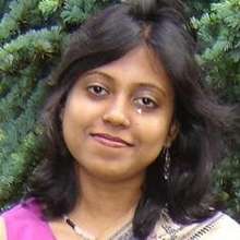 Fellow Gargi Saha from India