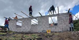 House being built