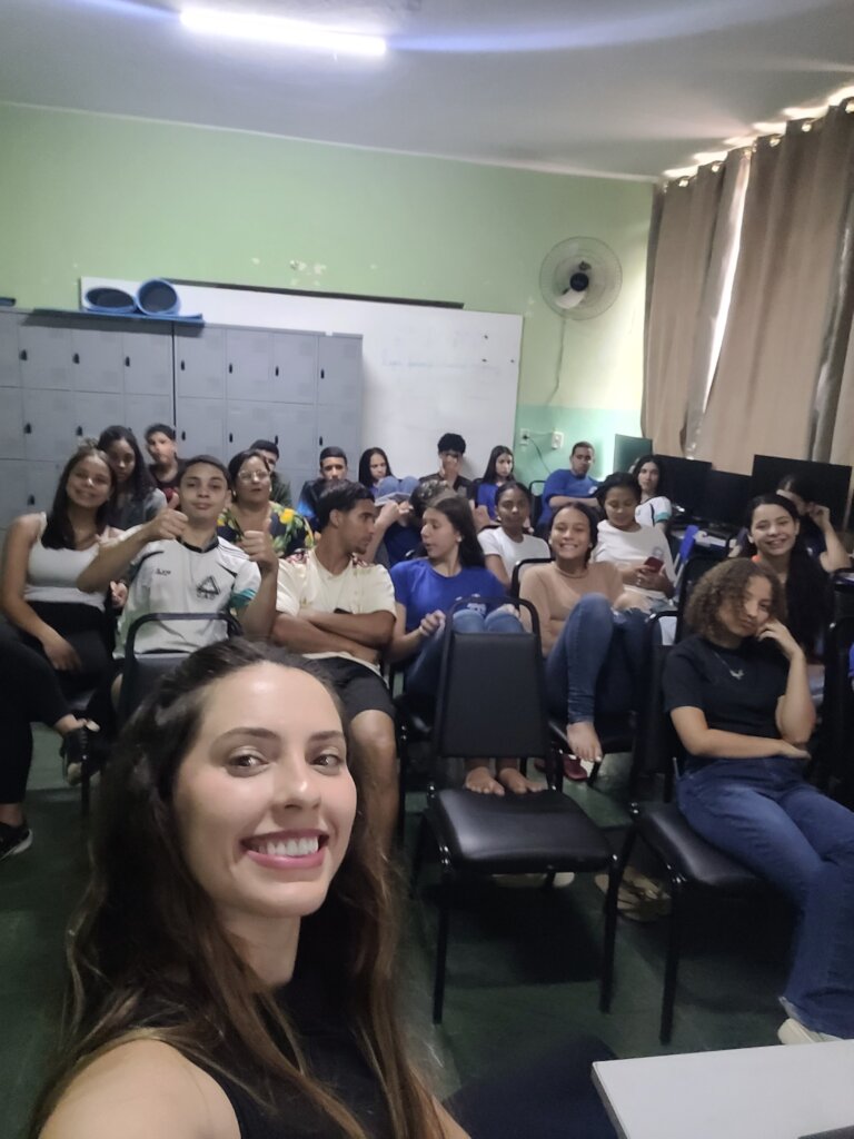 Students on the pathway