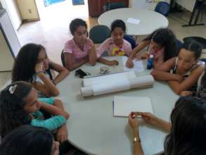 Meeting with students to talk about Mining