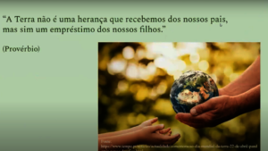 We hold the earth in trust....