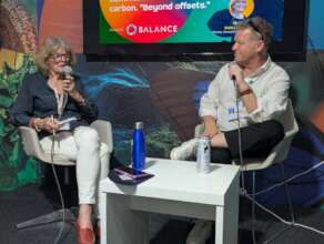 Iracambi mediating an event Beyond Carbon