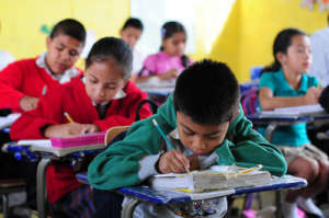 kids in the classroom