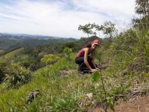 Environmental Leader Sheila getting to work