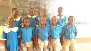 The proud students!
