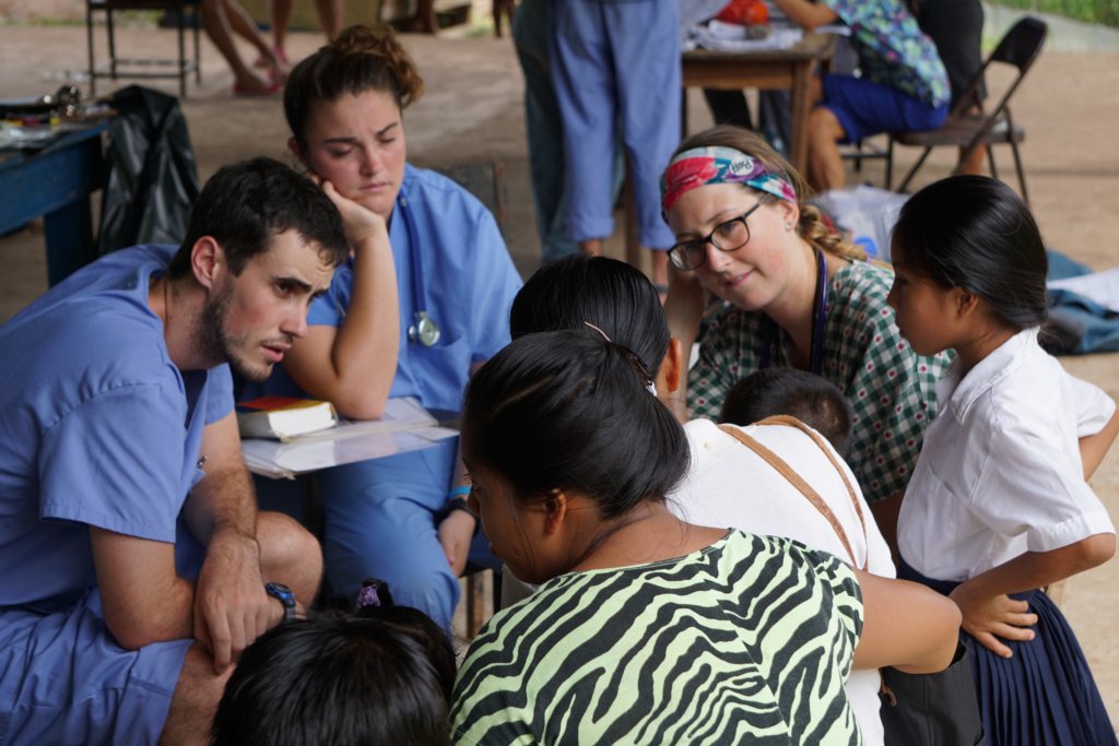 Consulting with the whole family together