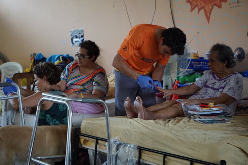 It's the little things...like clipping nails