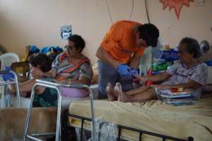 It's the little things...like clipping nails