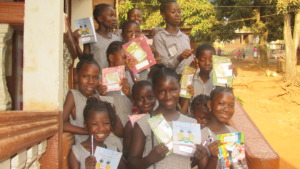 The Dream Home kids love getting supplies