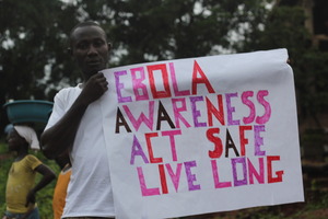 Ebola awareness poster