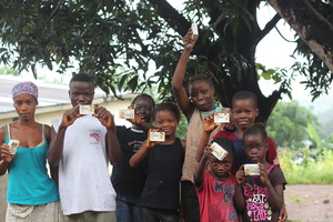 dettol and soap distributed