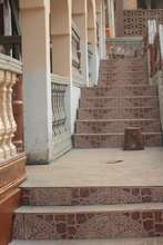 Beautifully tiled steps