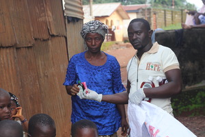 door-to-door distribution health supplies