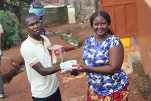 community gladly receives health supplies