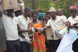 door to door sensitization