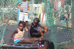 trampoline fun