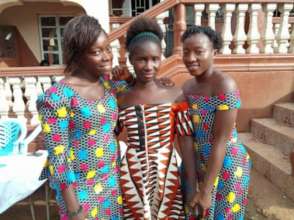 Geraldine, Aisha and Dorcas