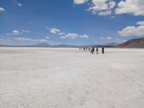 Salinas salt flats hike