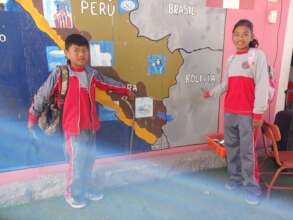 Students from Bolivia
