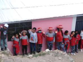 The new classroom about to be used