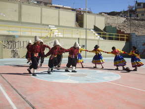 Traditional dance in Peru