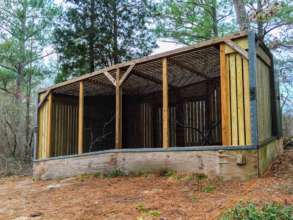 Updated owl enclosure