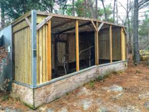 Updated owl enclosure