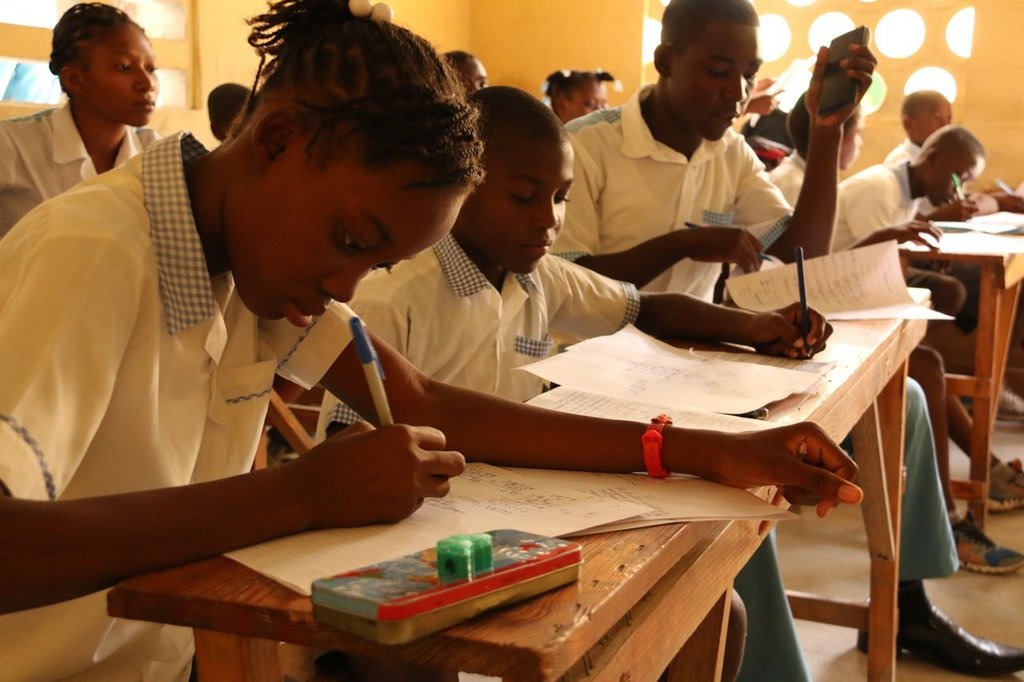 John Branchizio Students Taking State Exams