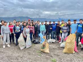 Litter clearing
