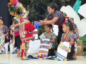 Mayan Queen ceremony