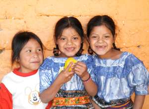 Fruit for the children in Guatemala