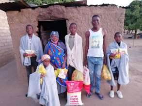 Mamma Sophia and 4 of her 8 orphaned grandchildren