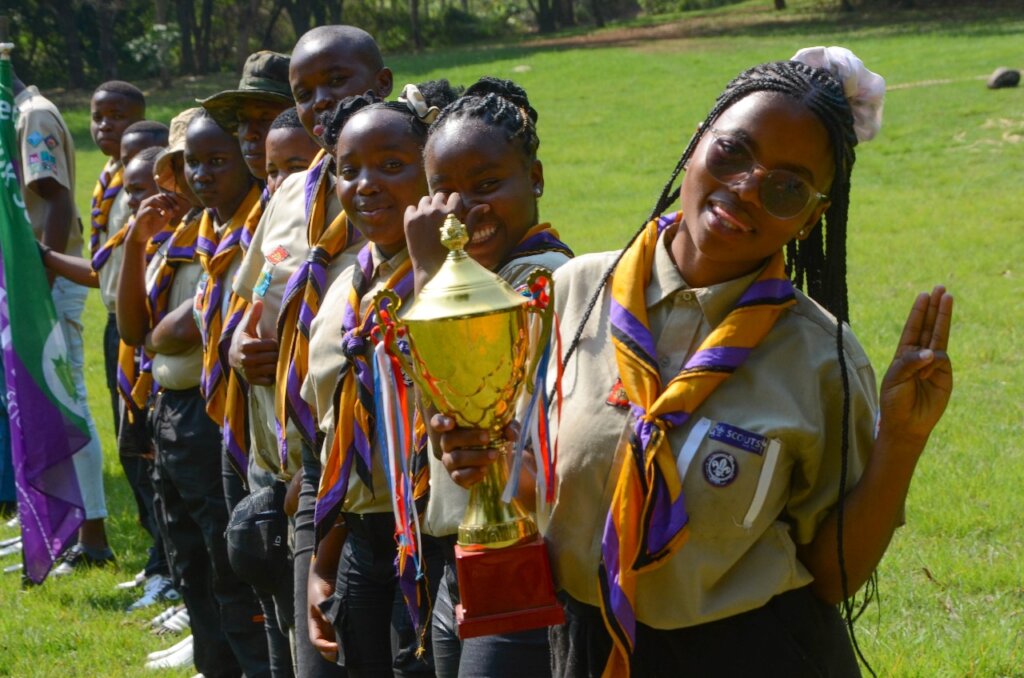 Last years Camporee WINNERS! 1st Eestergeluk!