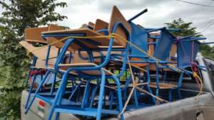 New chairs for the college