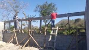 Classroom building (now finished!)