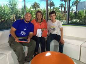 Interview with morning talk show