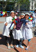 School children for "Fair and Caring Interactions"