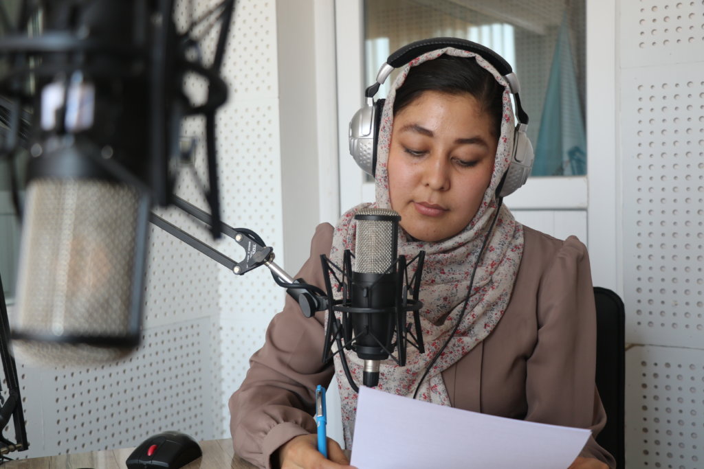 Education for Afghans through Radio/TV