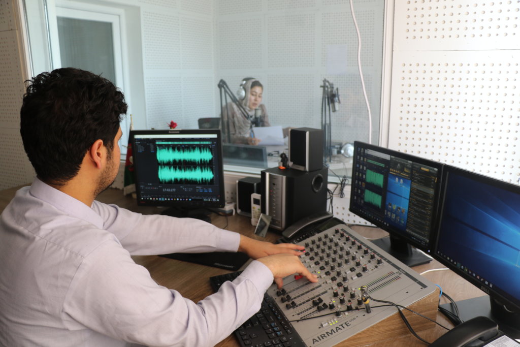 Education for Afghans through Radio/TV