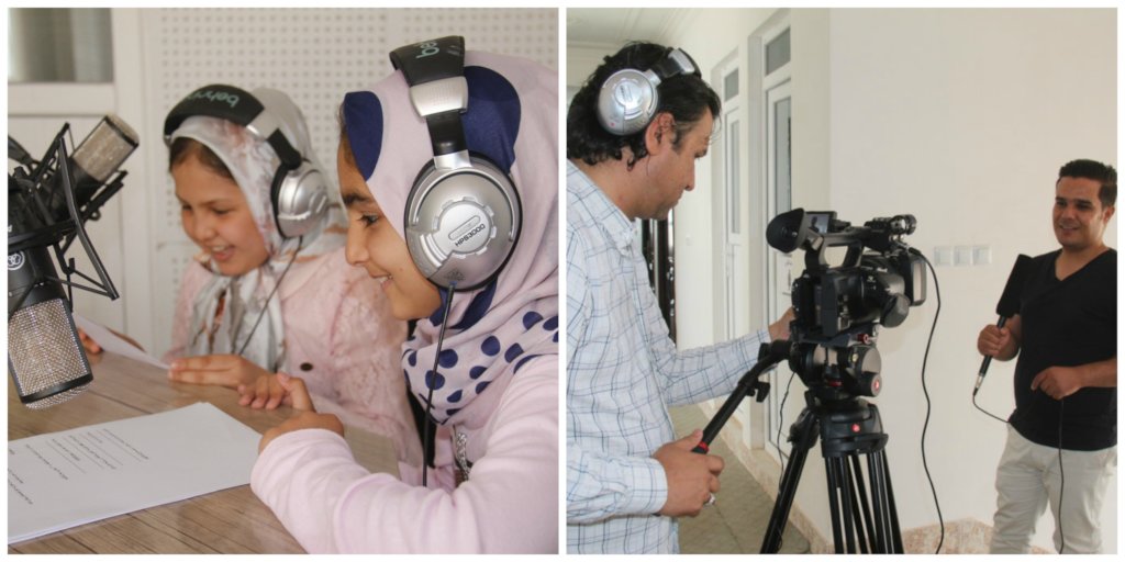 Education for Afghans through Radio/TV