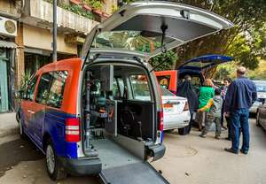 1st accessible Alhassan Foundation cars