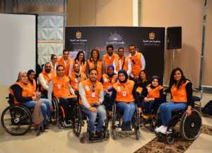 Our team with the Social Solidarity minister