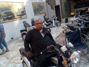 Abd El-Wahab on his Ride